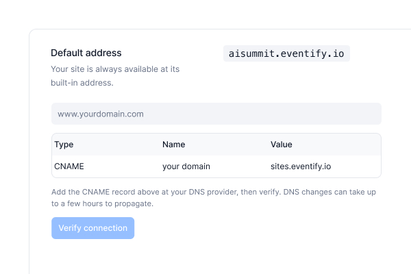 Custom Domains