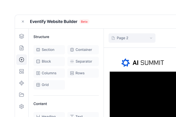 Drag & Drop Builder
