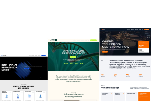 Event-Focused Templates
